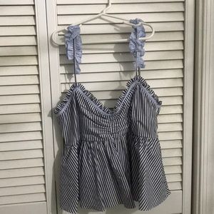 Zara striped top